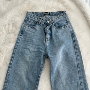 Pretty little thing straight leg jeans